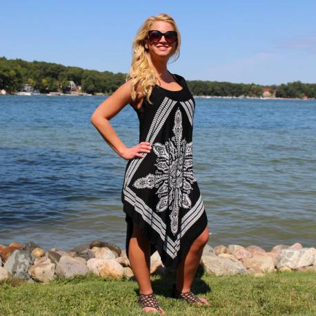 Lake Diva Dress w/ Crochet Back 